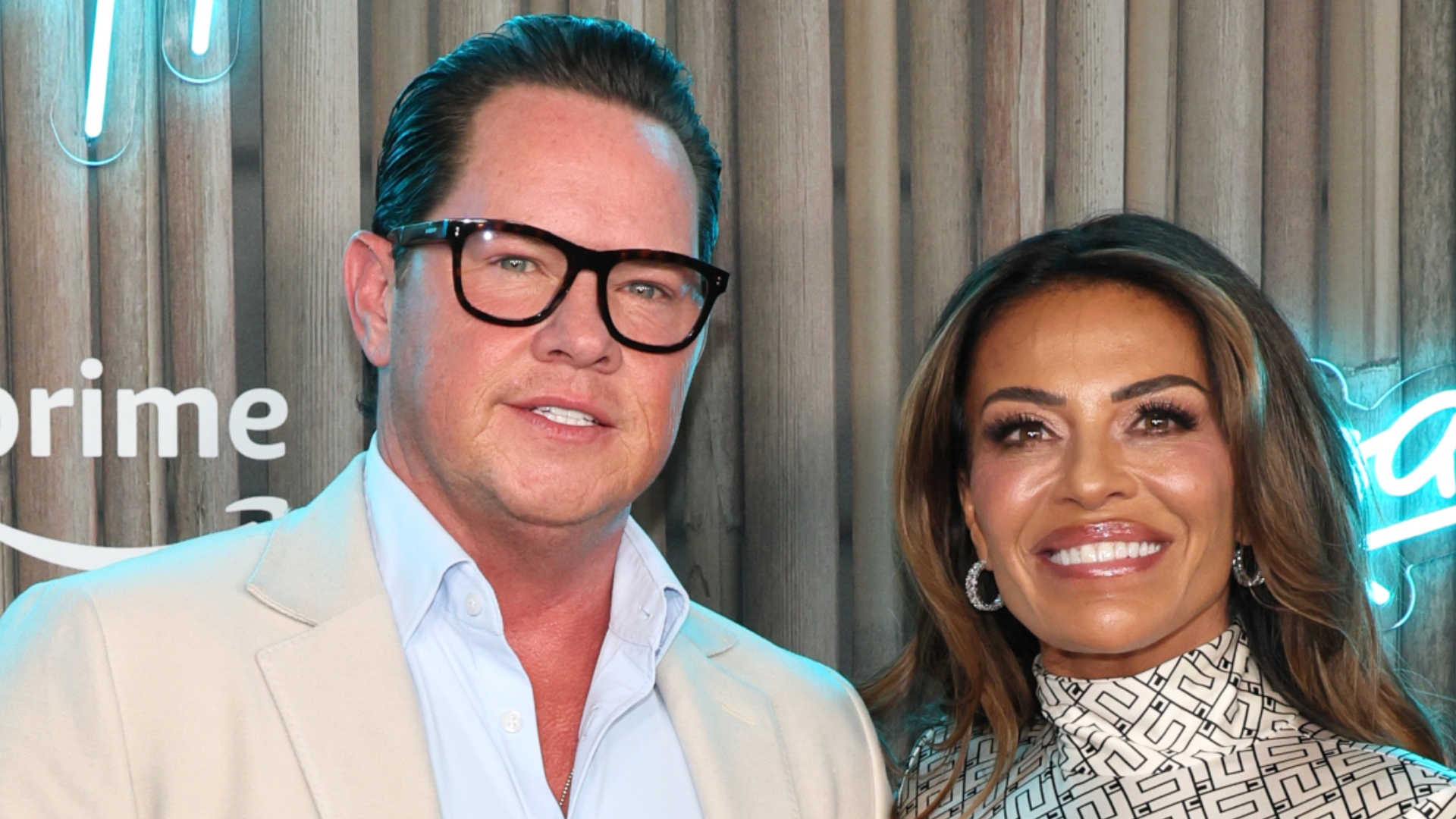 Paul Connell and Dolores Catania smiling at an event