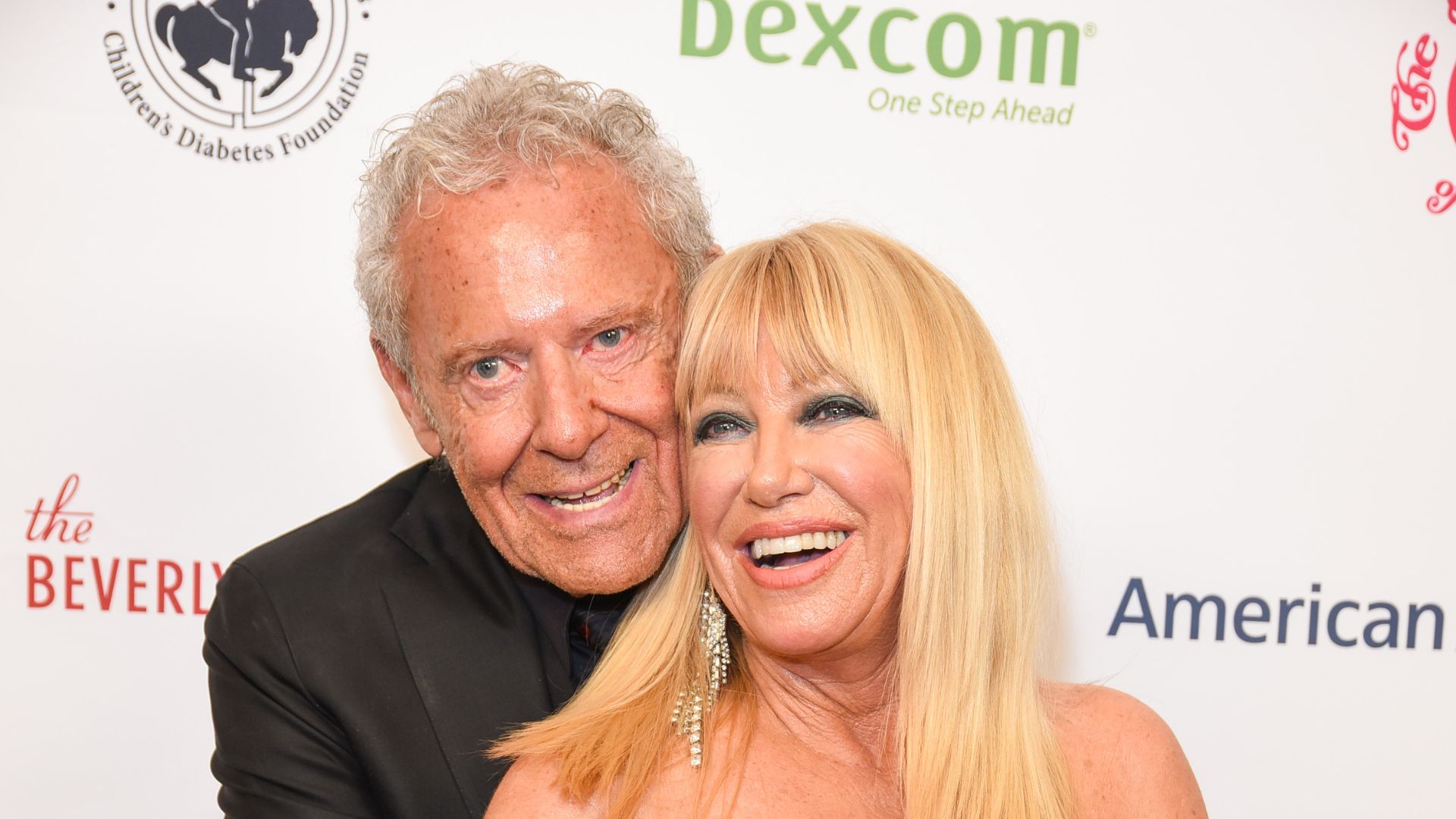 Alan Hamel and Suzanne Somers attend 2018 Carousel Of Hope Ball - VVIP Reception at The Beverly Hilton Hotel on October 6, 2018 in Beverly Hills, California