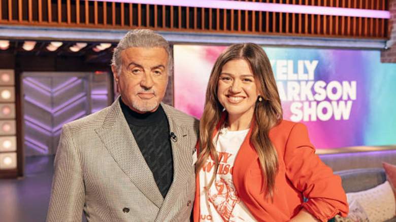 Sylvester Stallone Kelly Clarkson