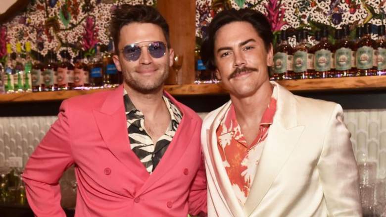Tom Schwartz poses with Tom Sandoval