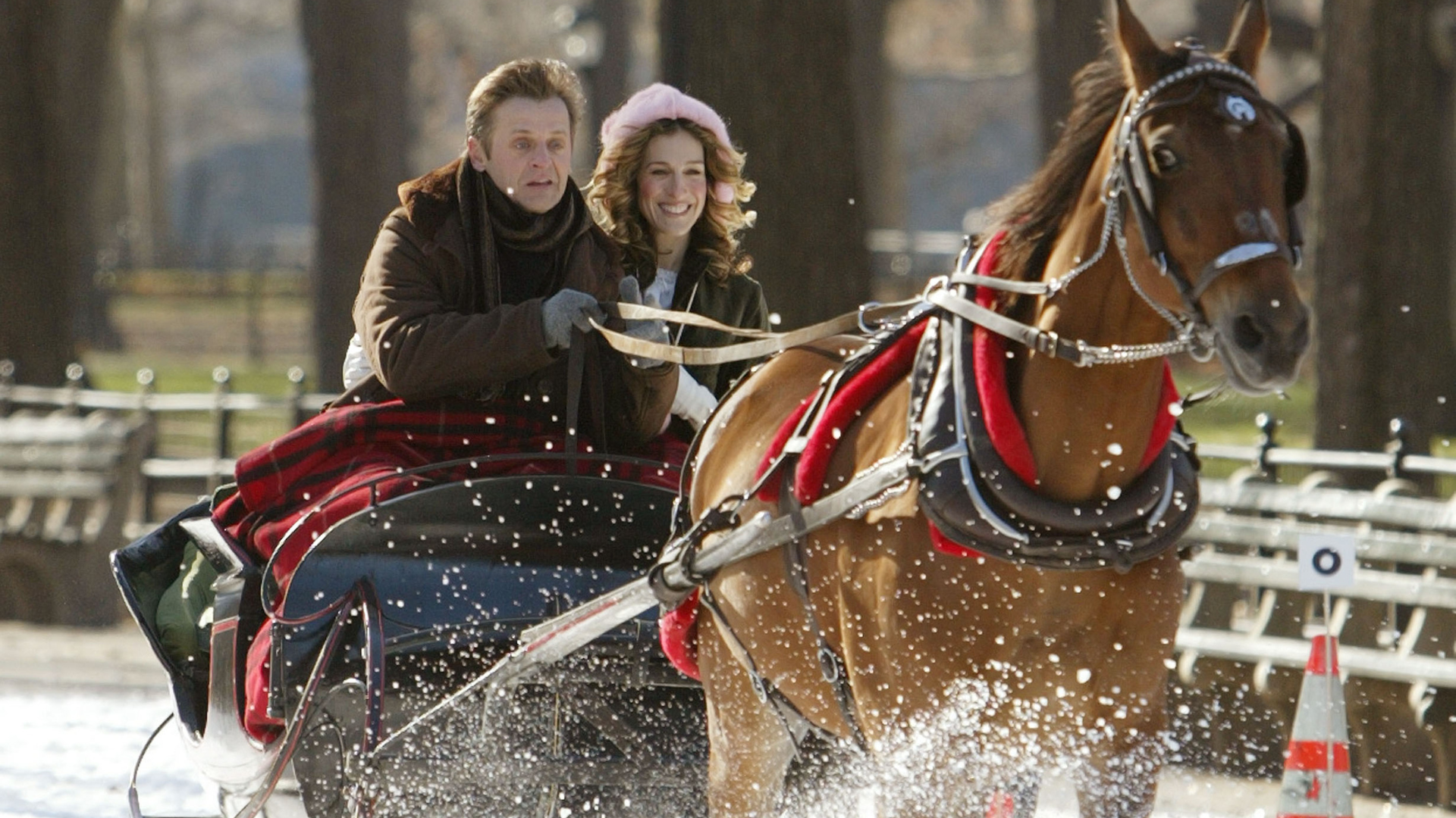 Sarah Jessica Parker Mikhail Baryshnikov reunion