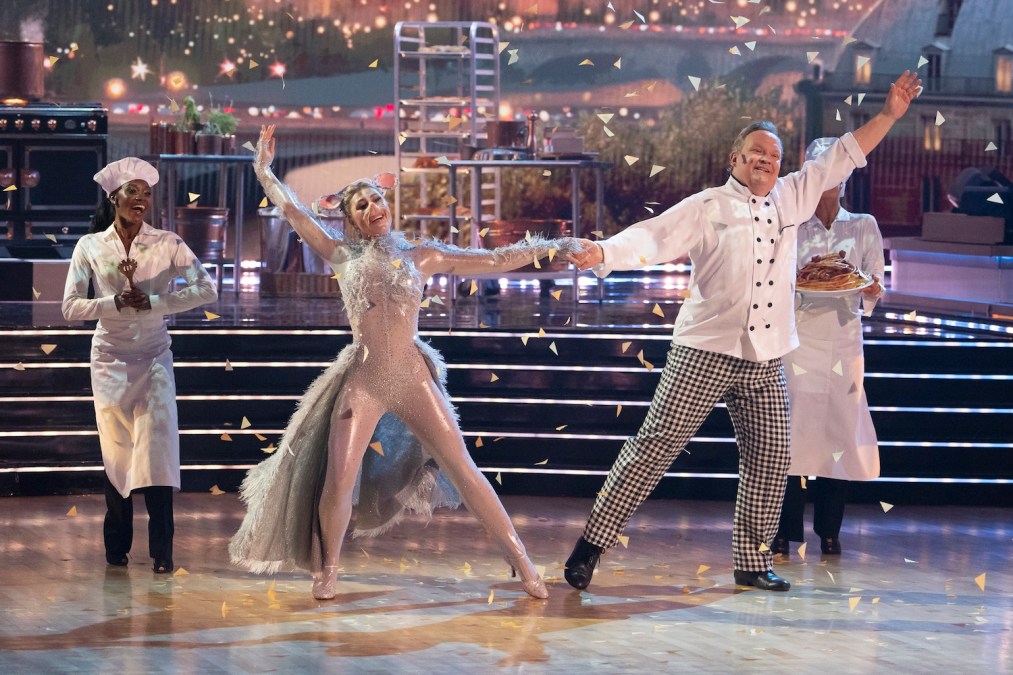 Emma Slater and Andy Richter