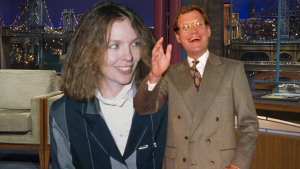 diane keaton David letterman
