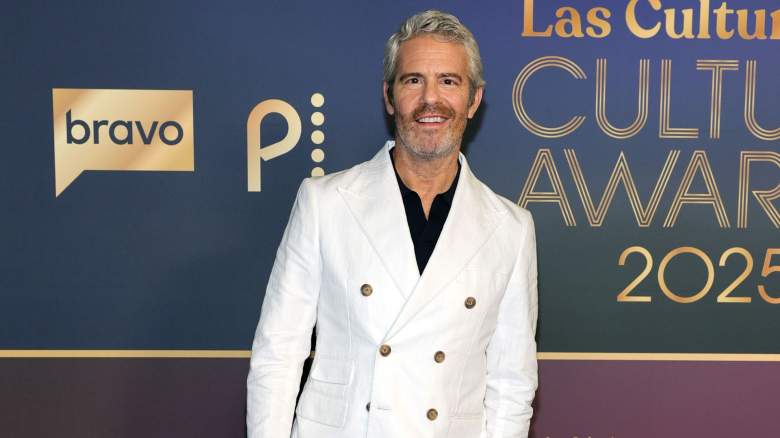Andy Cohen attends Las Culturistas Culture Awards at The Orpheum Theatre on July 17, 2025 in Los Angeles, California
