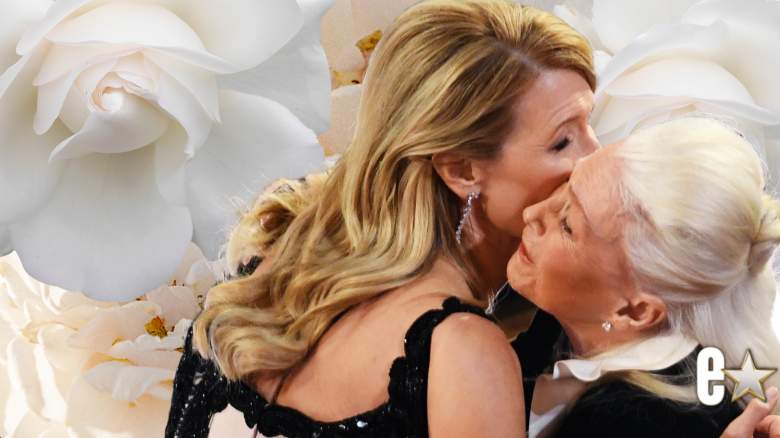 Diane Ladd and Laura Dern embracing