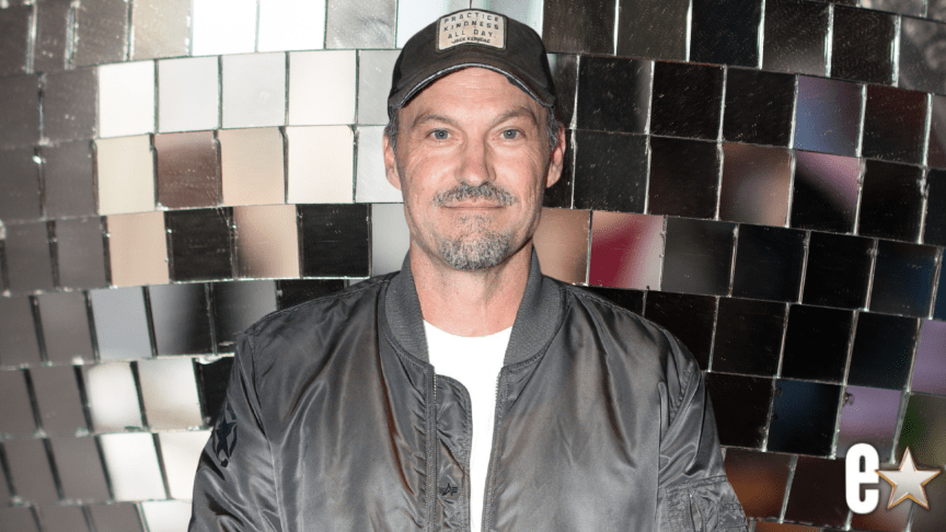 Brian Austin Green poses for photo