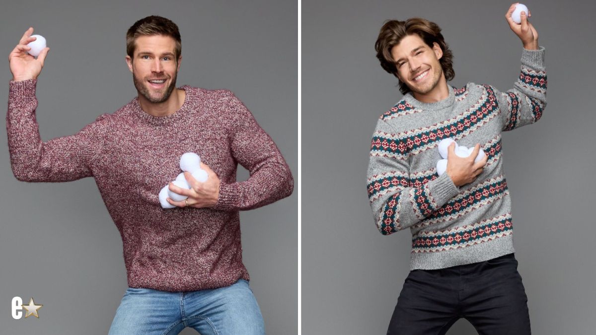 Finding Mr. Christmas contestants Davey and Drake