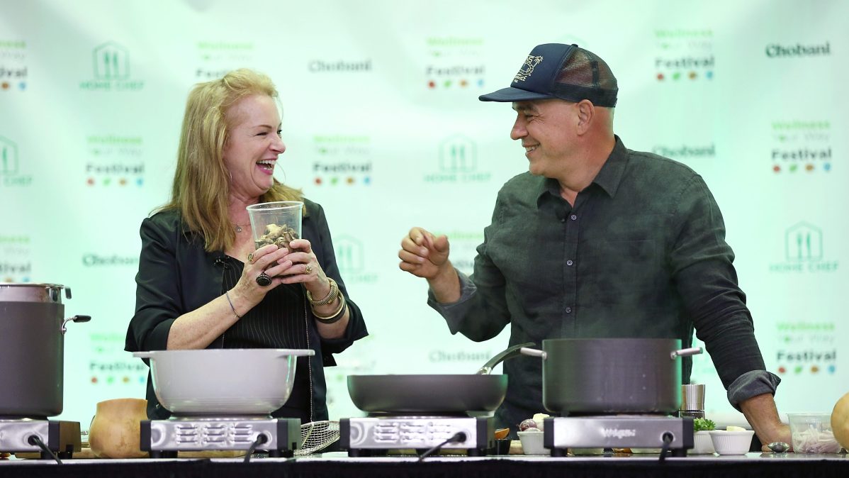 Liz Symon and chef Michael Symon.