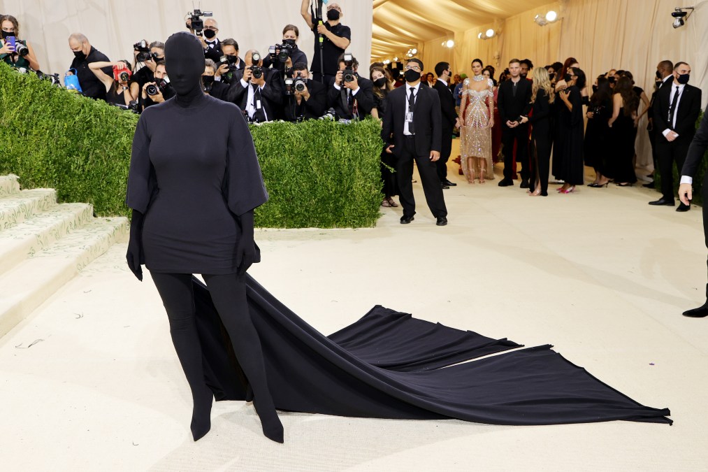 Kim Kardashian at the 2021 Met Gala