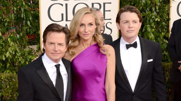 michael j fox son married