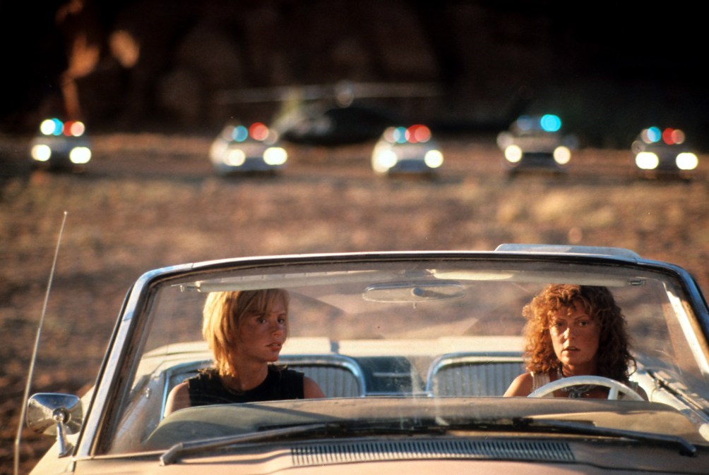 Geena Davis and Susan Sarandon 