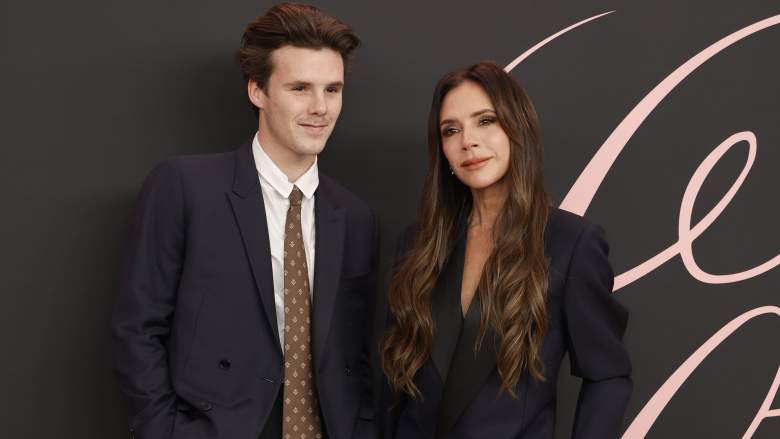 Cruz Beckham and Victoria Beckham attend the premiere of "Lola" at Regency Bruin Theatre
