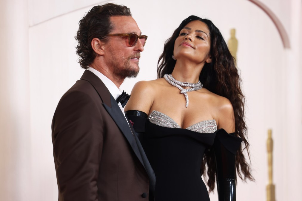 Matthew McConaughey and Camila Alves 