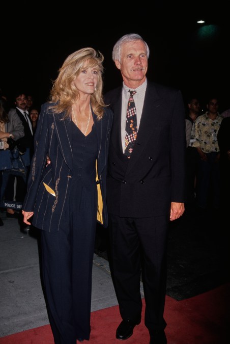 American actress Jane Fonda and Ted Turner 