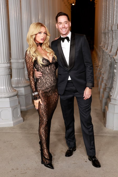 Paris Hilton and Carter Reum