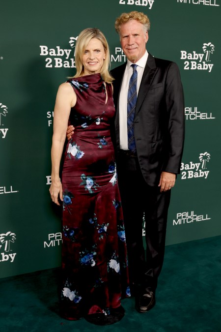 Viveca Paulin and Will Ferrell