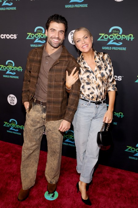 Jan Ravnik and Elaine Hendrix at Zootopia 2