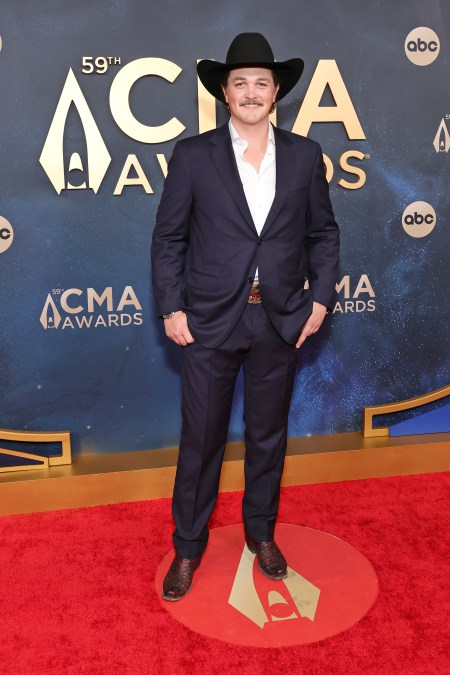 Zach Top smiling at the CMAs 2025