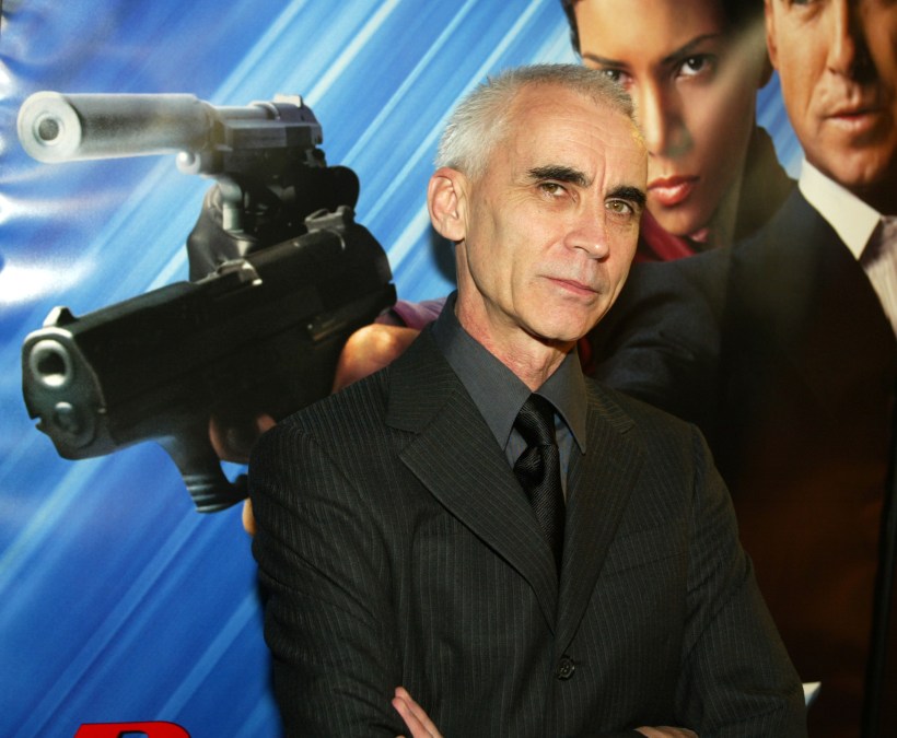 Director Lee Tamahori at the premiere of "Die Another Day" 
