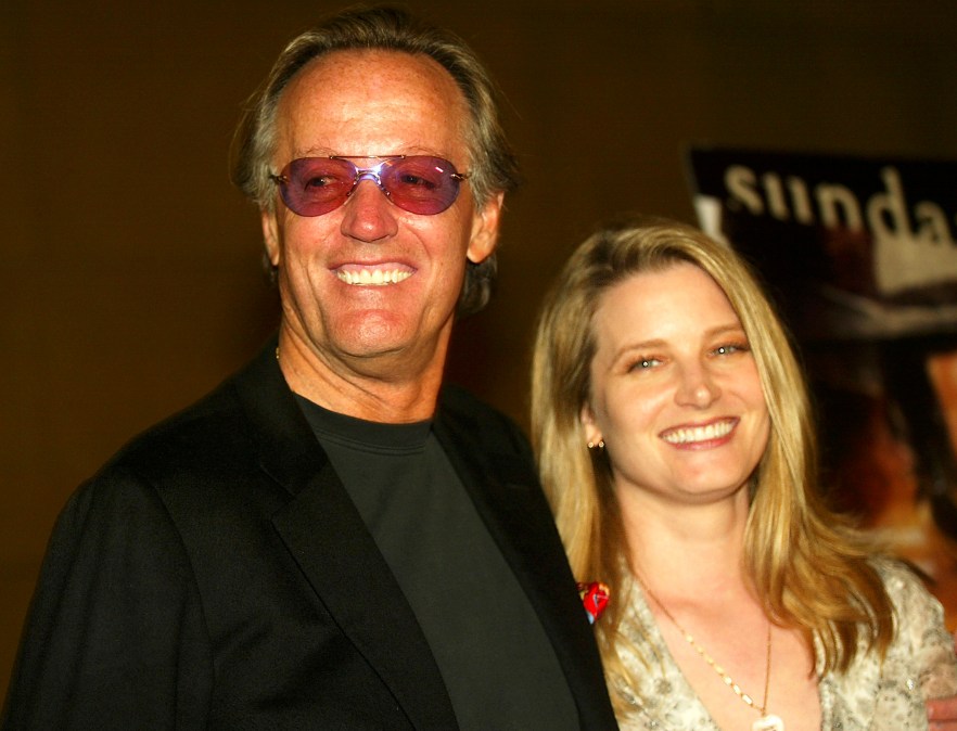 Actor/director Peter Fonda and daughter Bridget Fonda 