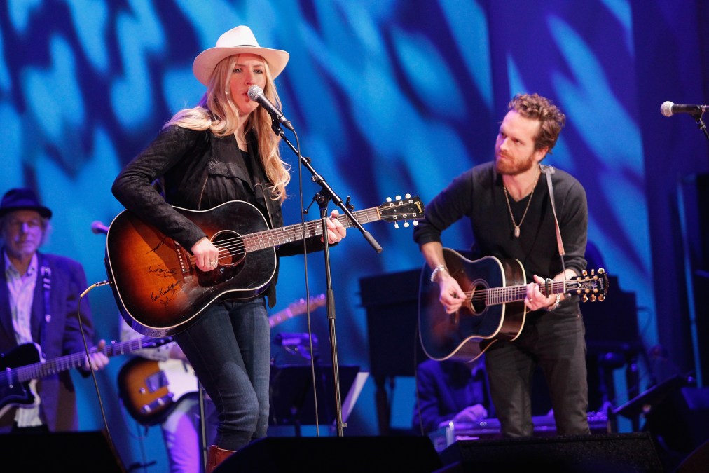Holly Williams and Chris Coleman