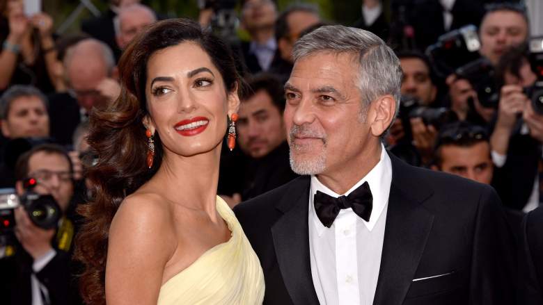 Amal Clooney and George Clooney