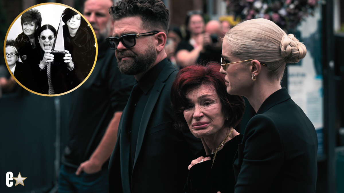 Ozzy's Family at the Funeral