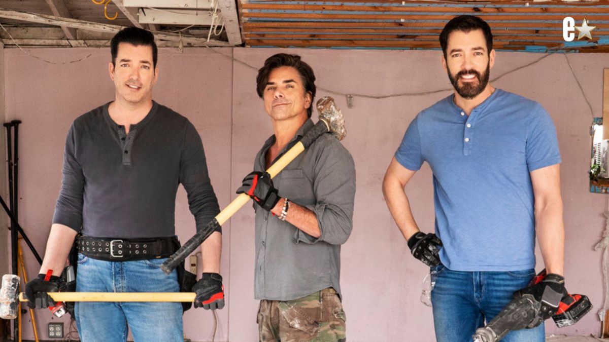 Jonathan Scott, John Stamos, and Drew Scott