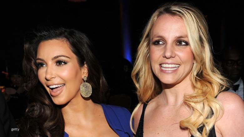 Britney Spears and Kim Kardashian