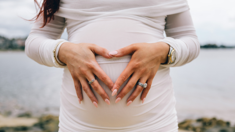 growing baby bump