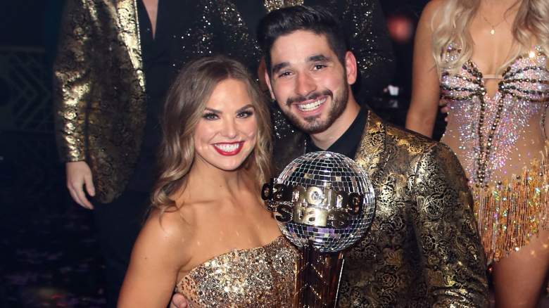 Hannah Brown and Alan Bersten