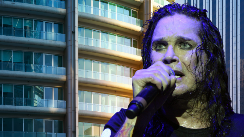 Ozzy Osbourne owned two Los Angeles condos in Sierra Towers