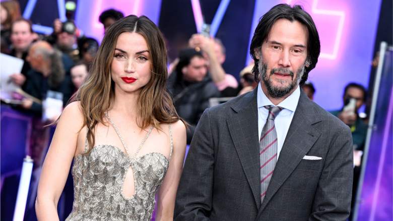Ana de Armas and Keanu Reeves at John Wick: Ballerina world premiere