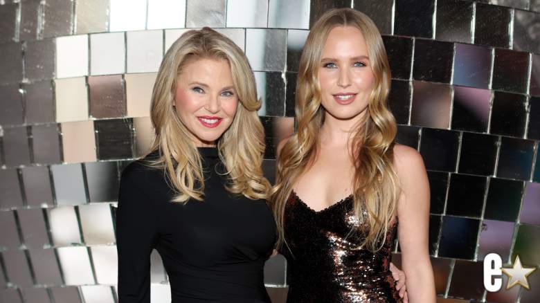 Christie Brinkley and Sailor Brinkley-Cook smiling at an event