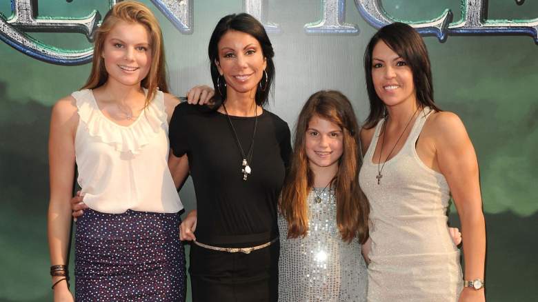 Danielle Staub and her children