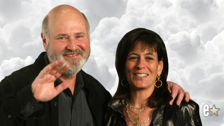 Rob Reiner and Michele Singer smiling