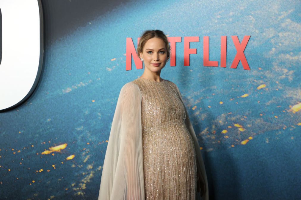 Jennifer Lawrence attends the world premiere of Netflix's "Don't Look Up"