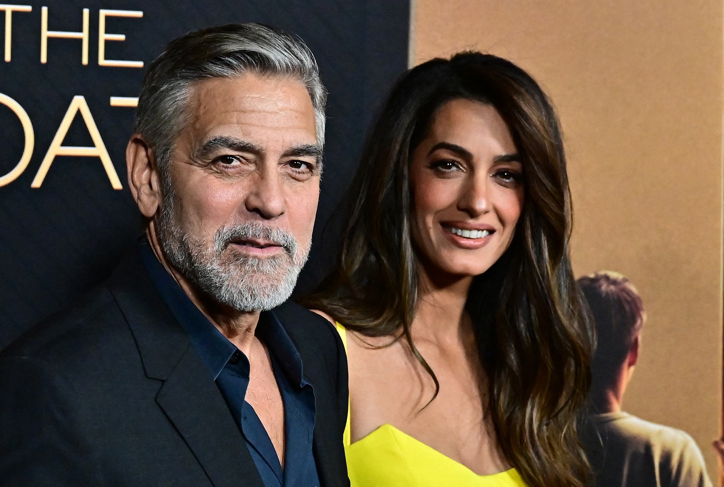 TOPSHOT-US-ENTERTAINMENT-FILM US actor George Clooney and his wife Lebanese-British barrister Amal Clooney