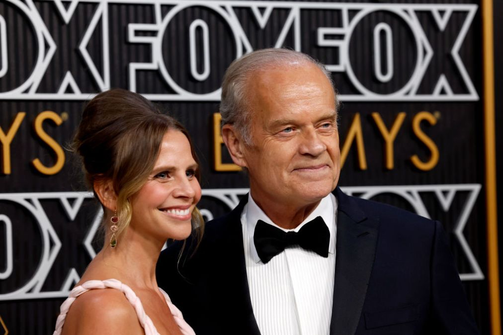 Kayte Grammer and Kelsey Grammer attend the 75th Primetime Emmy Awards