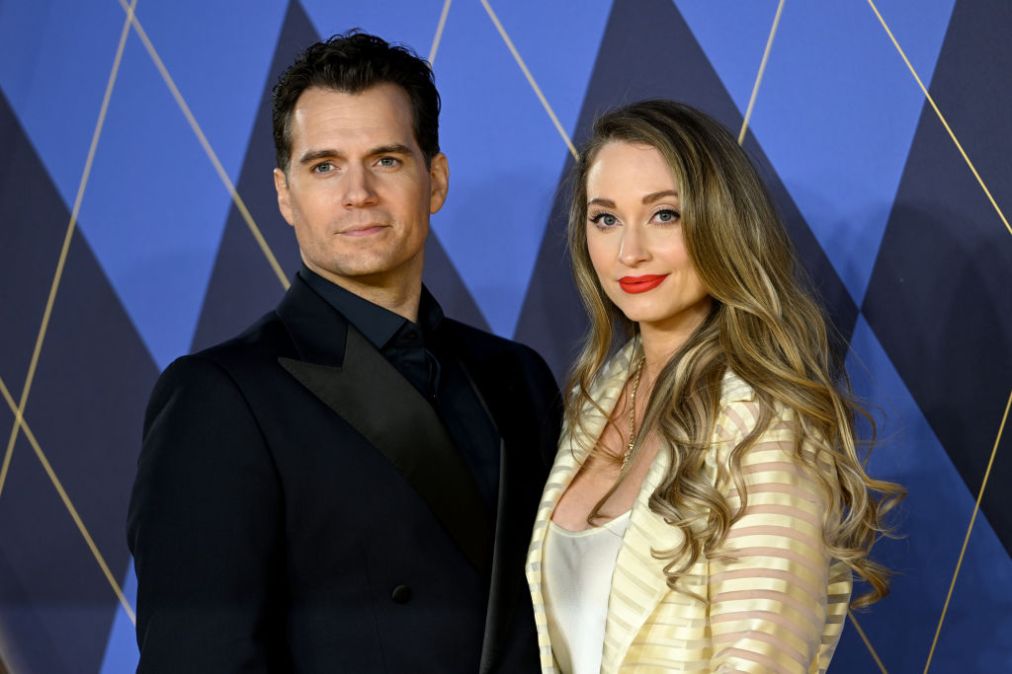 Henry Cavill and Natalie Viscuso attend the World premiere of "Argylle"