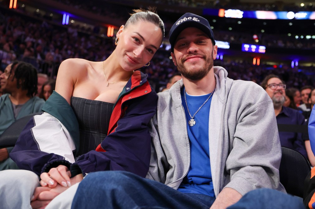 Elsie Hewitt and Pete Davidson