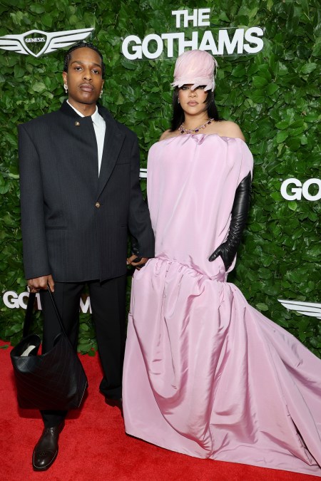 Rihanna and A$AP Rocky at The Gotham Awards