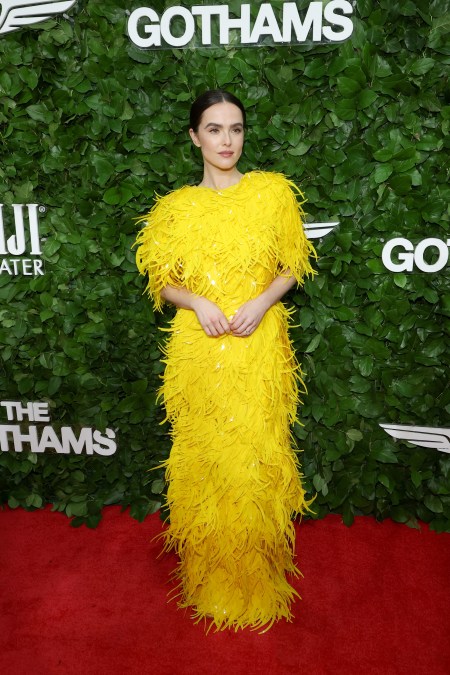 Zoey Deutch at The Gotham Awards