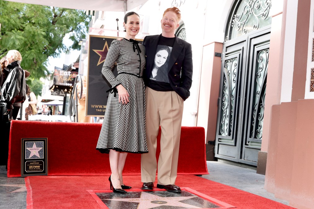 Sarah Paulson and Jesse Tyler Ferguson