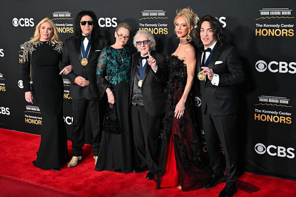 Gene Simmons, Shannon Tweed, Peter Criss, Gigi Criss, Paul Stanley, Erin Sutton
