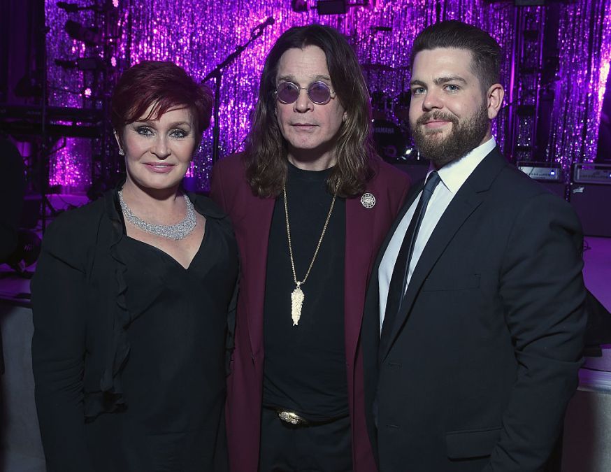 Sharon Osbourne, musician Ozzy Osbourne, and Jack Osbourne