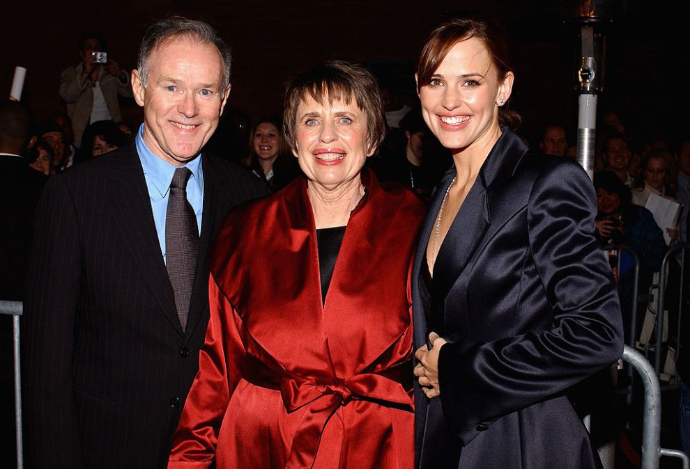 Jennifer Garner and her father and mother