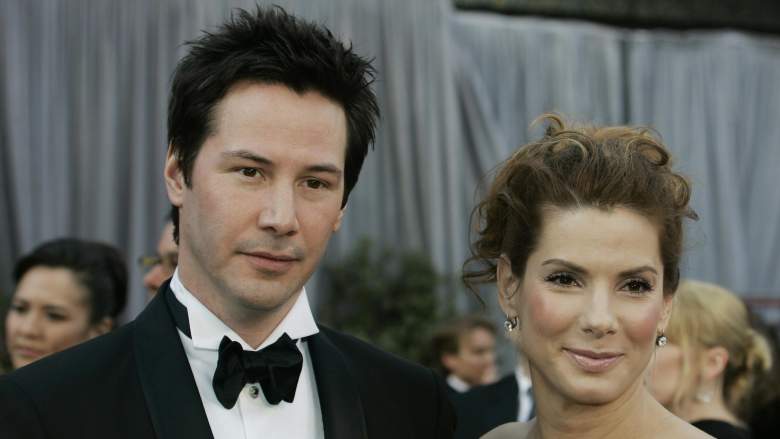 Keanu Reeves and Sandra Bullock