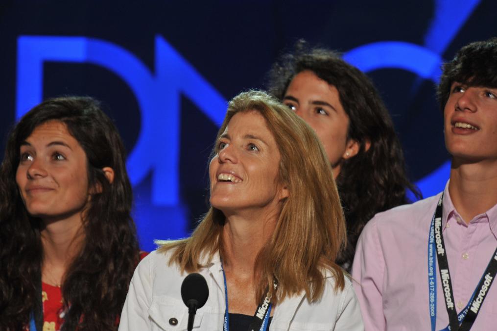 Caroline Kennedy and her children