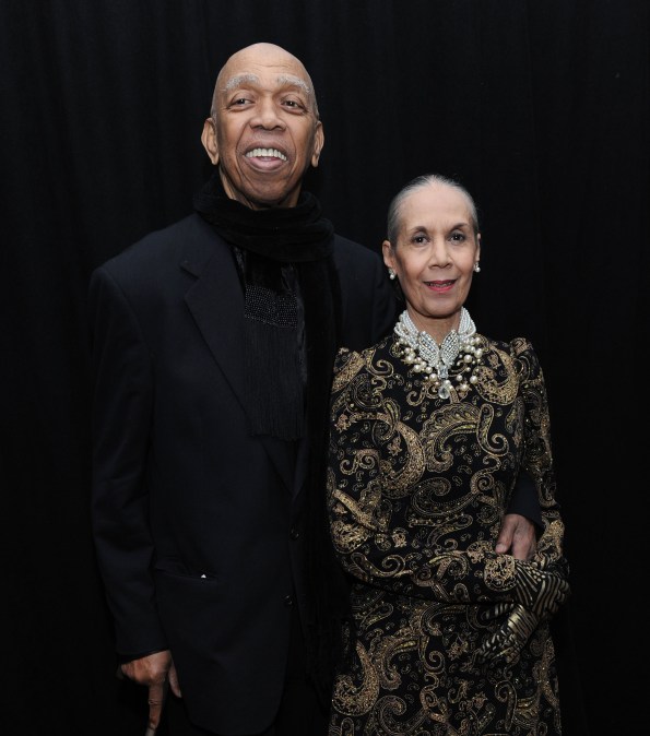 Geoffrey Holder and Carmen de Lavallade smiling